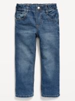 Wow Straight Pull-On Jeans for Toddler Boys-Medium Wash