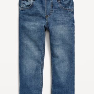 Wow Straight Pull-On Jeans for Toddler Boys-Medium Wash