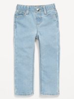 Wow Straight Pull-On Jeans for Toddler Boys-Light Washed