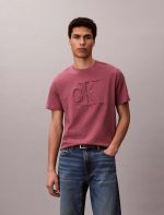 Embossed Monogram Classic T-Shirt-Renaissance Rose