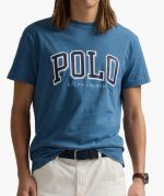 Logo Graphic T-Shirt-Petrol Blue