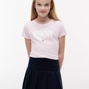 Kids' Tommy Color Logo T-Shirt-Ballerina