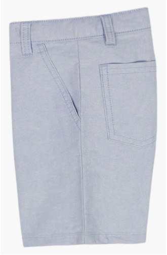 Tommy Hilfiger Short Sleeve Button-Up & Shorts Set-Blue - Image 4