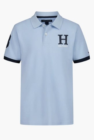 Tommy Hilfiger Kids' Matt Polo-Chambray Blue