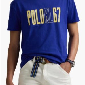 Polo Ralph Lauren Logo Graphic T-Shirt-Heritage Royal