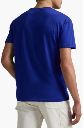 Polo Ralph Lauren Logo Graphic T-Shirt-Heritage Royal - Image 2
