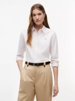 Regular Fit Stripe Stretch Oxford Shirt-Precious Pink / Optic White Stripe