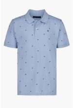 Tommy Hilfiger Kids' Flag Polo-Chambray Blue