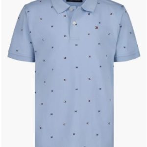 Tommy Hilfiger Kids' Flag Polo-Chambray Blue