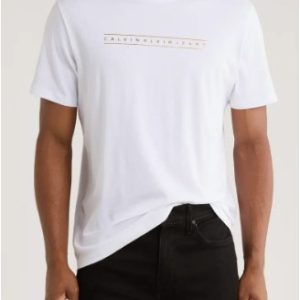 CKJ Logo Graphic T-Shirt-White