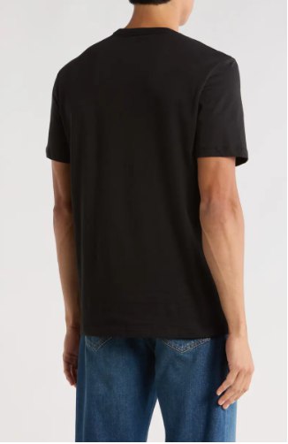 Calvin Klein Logo Cotton T-Shirt-Black - Image 2
