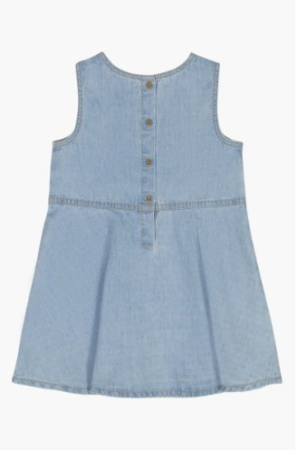 Denim Dress-Denim - Image 4