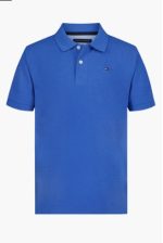Tommy Hilfiger Kids' Ivy Knit Polo-Strong Blue Heather