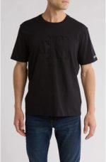 Embossed Monogram T-Shirt-Black