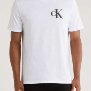 Fade Logo Graphic T-Shirt-White