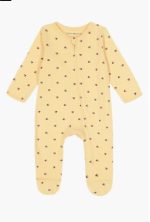 Tommy Hilfiger Heart Footie-Gold