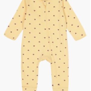 Tommy Hilfiger Heart Footie-Gold