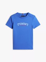 Kids' Tommy Logo T-Shirt-Empire Blue
