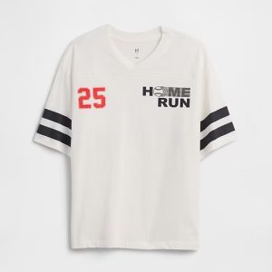 Kids Oversized Soccer T-Shirt-New Off White