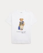 READYSTOCK Polo Bear Cotton Jersey Tee Kid Boys - White