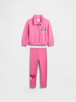 babyGap × Disney Two-Piece Outfit Set-Pink Minnie Mouse