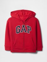 babyGap Relaxed Logo Zip Hoodie-Modern Red