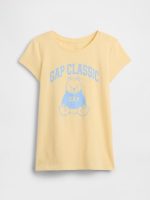 Kids Graphic T-Shirt-Light Yellow