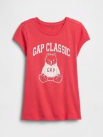 Kids Graphic T-Shirt-Strawberry Field Red