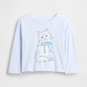Baby & Toddler Mix & Match Relaxed Graphic T-Shirt-Serene Blue