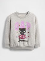 Baby & Toddler VintageSoft Hello Kitty Sweatshirt-Light Heather Grey