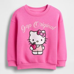 Baby & Toddler VintageSoft Hello Kitty Sweatshirt-Phoebe Pink