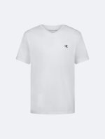 Boys Monogram V-Neck T-Shirt-White