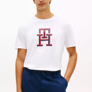 Monogram Logo T-Shirt-Optic White