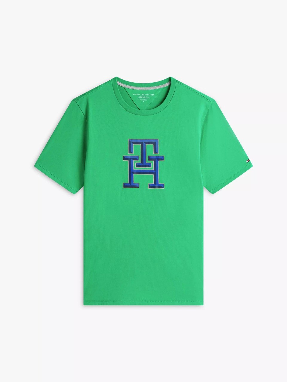 Monogram Logo T-Shirt-Olympic Green - Image 2