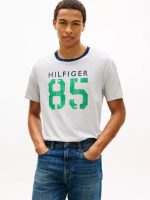 Hilfiger 85 Logo T-Shirt-Grey Heather