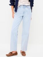 High-Waisted OG Loose Rigid Jeans(Fit-Regular)-Xander