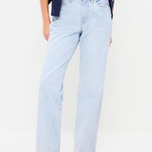 High-Waisted OG Loose Rigid Jeans(Fit-Regular)-Xander