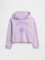 Kids Relaxed Graphic Hoodie-Nostalgic Purple Lavender