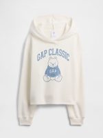 Kids Relaxed Graphic Hoodie-New Off White