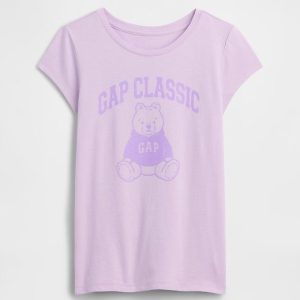 Kids Graphic T-Shirt-Nostalgic Purple Lavender