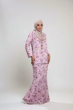 Baju Kurung Moden Tiara-MAGENTA