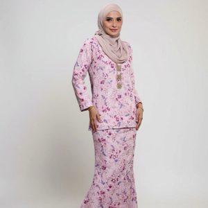 Baju Kurung Moden Tiara-MAGENTA