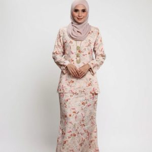 Baju Kurung Moden Tiara-NUDE