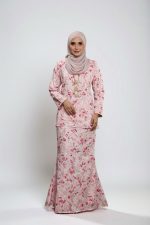 Baju Kurung Moden Tiara-SOFT PINK