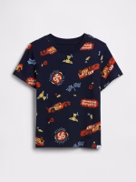 babyGap × Disney Cars Graphic T-Shirt-Navy Uniform