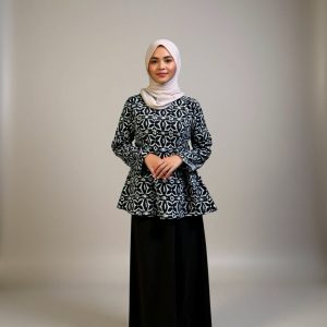 BAJU KURUNG KEDAH DANG ANUM-BLACK