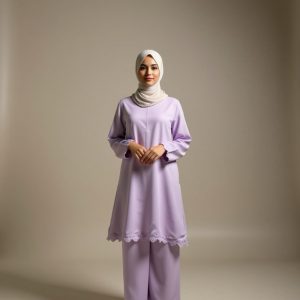 BAJU KURUNG ZARINA-LILAC