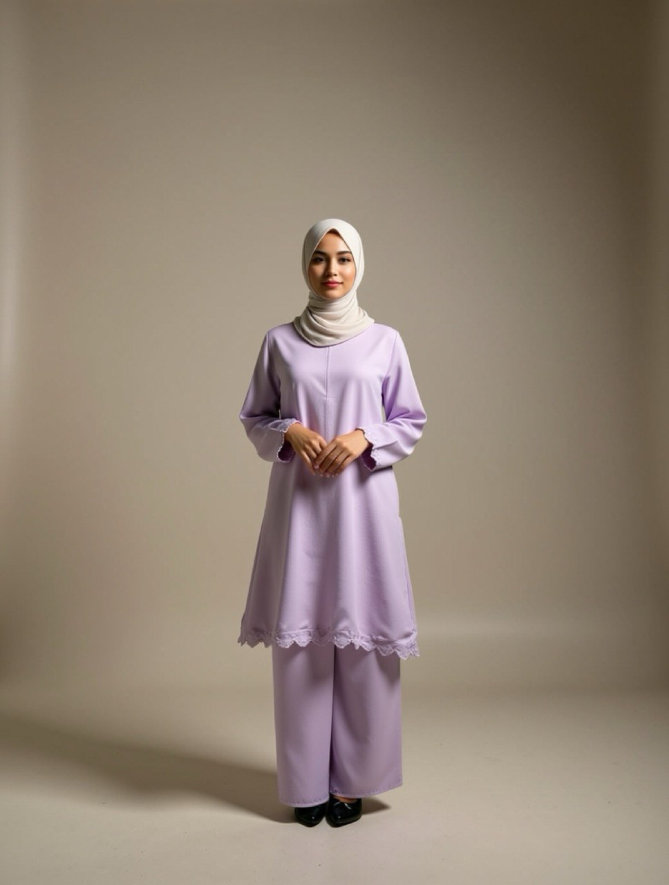 BAJU KURUNG ZARINA-LILAC