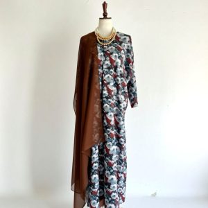 JUBAH KAFTAN KHADEEJA-RICH BROWN