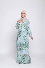 BAJU KURUNG SULAM SERI-MINT GREEN